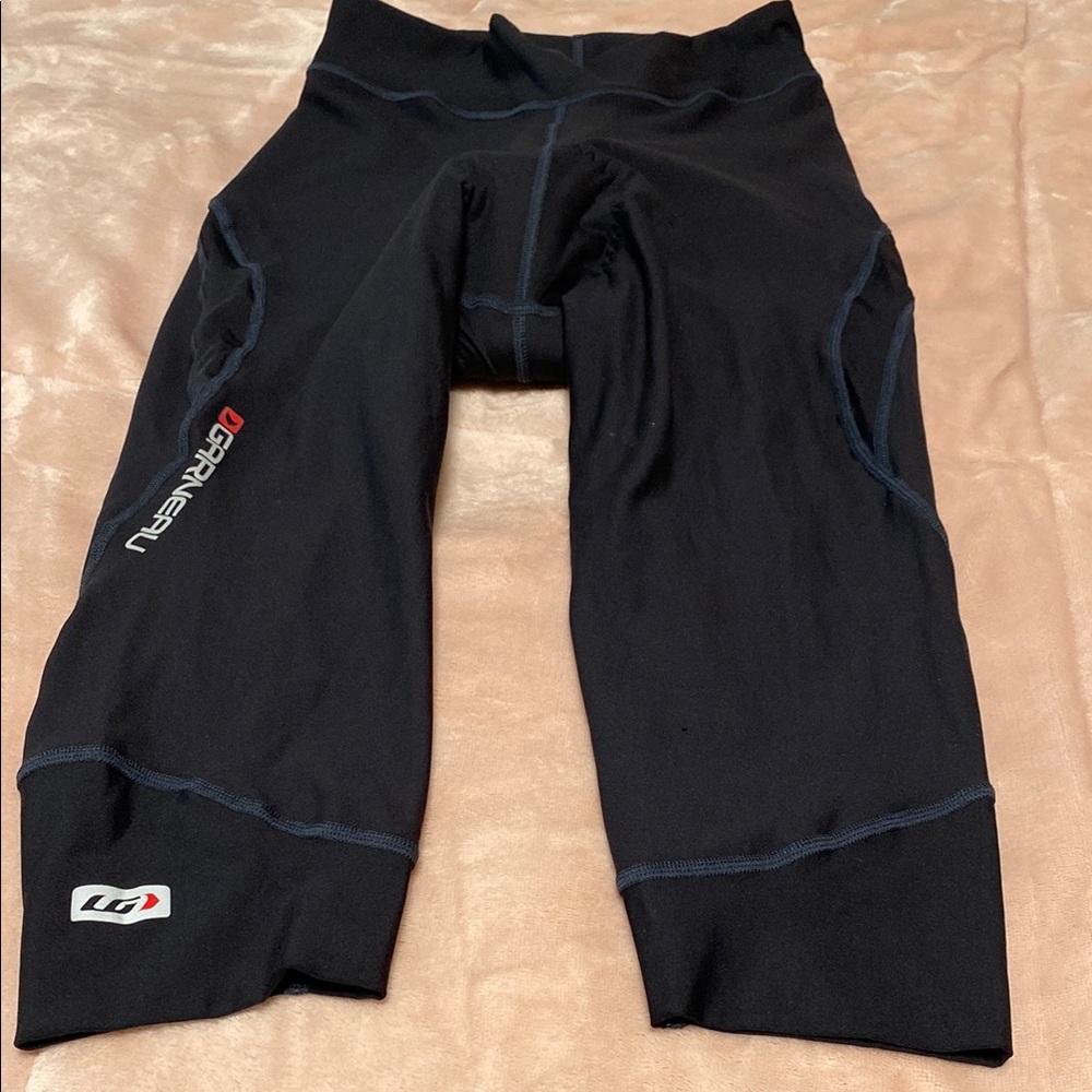 LG Black Compression Leggings for Performance Cycling